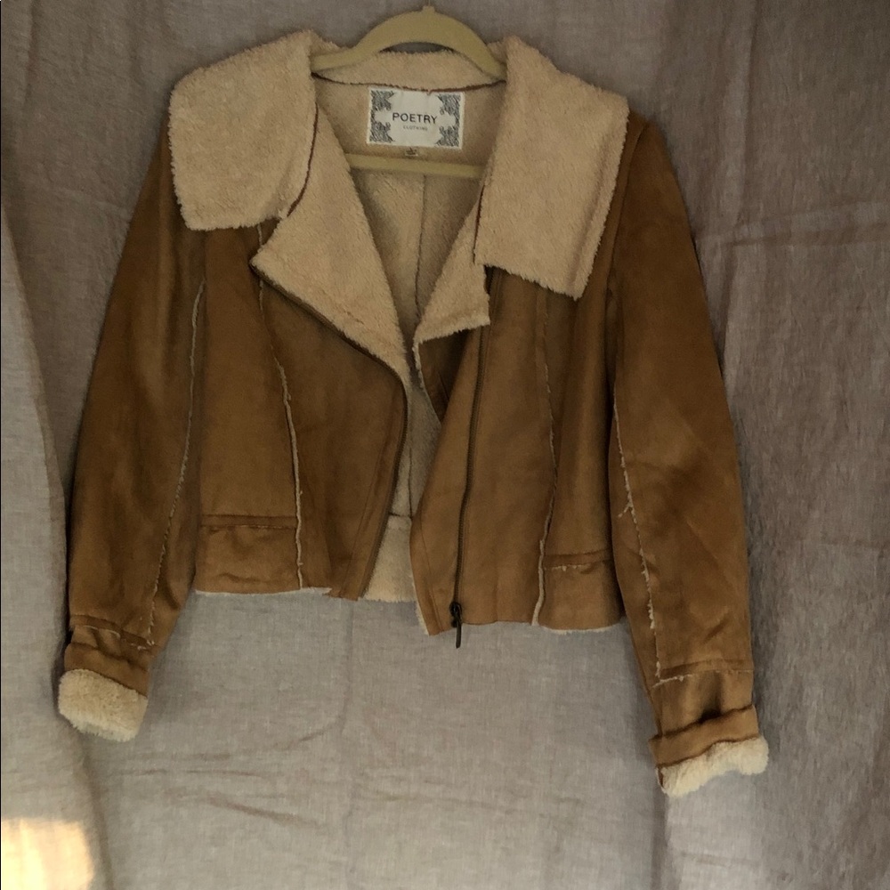 Poetry Camel Teddy Jacket